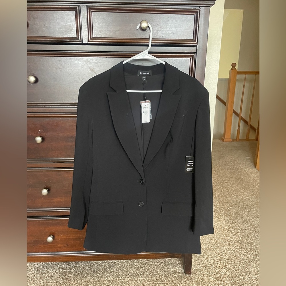 NWT Express Classic Black Blazer